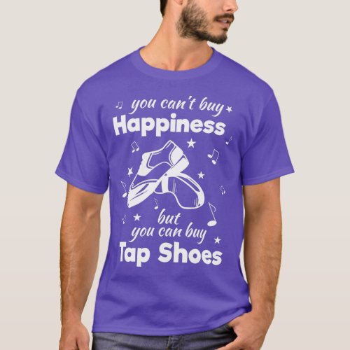 Tap Dance Shoes Step Dancer Dancing Sports T_Shirt