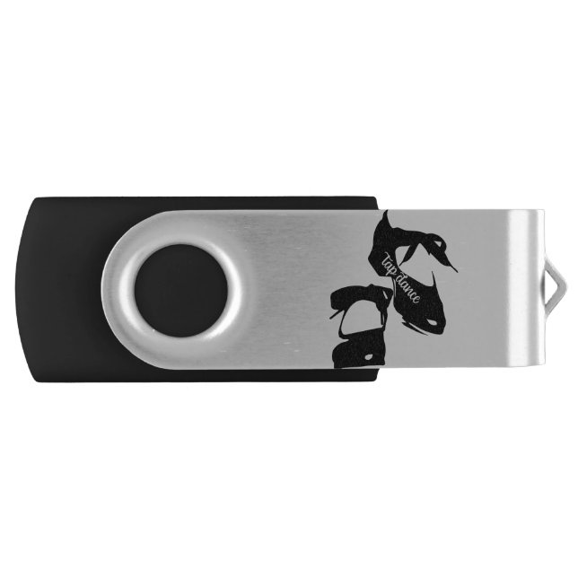 Tap Dance shoes tap dancer Flash Drive (Front)