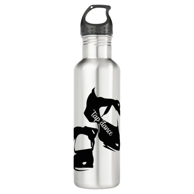 Tap Dance shoes tap dancer Stainless Steel Water Bottle (Front)