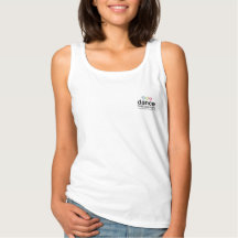 Tap Dance Tank - circle feet color