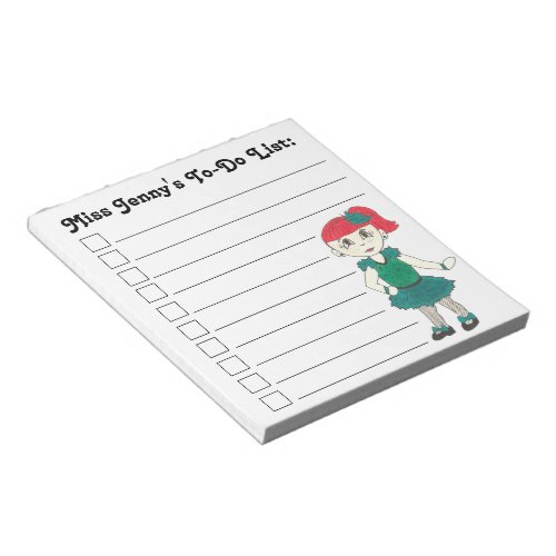 Tap Dance Teacher To Do List Recital Gift Notepad