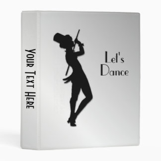 Tap Dancer 4 Let's Dance Personalized Mini Binder