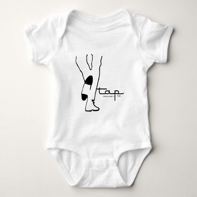 Tap Dancer '56 Baby Bodysuit (Front)