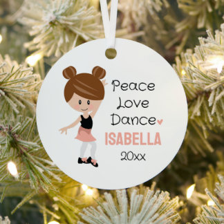 Tap Dancer Christmas Ornament