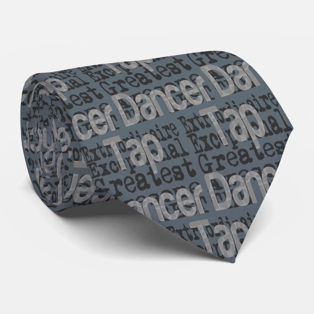 Tap Dancer Extraordinaire Neck Tie (Rolled)