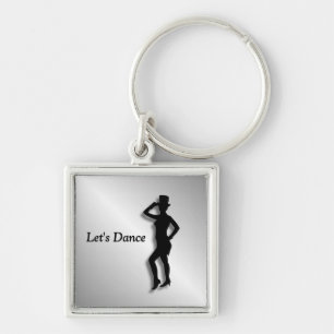 Tap Dancer Keychain