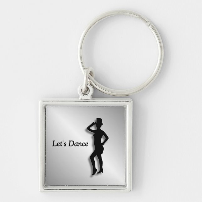 Tap Dancer Keychain (Front)