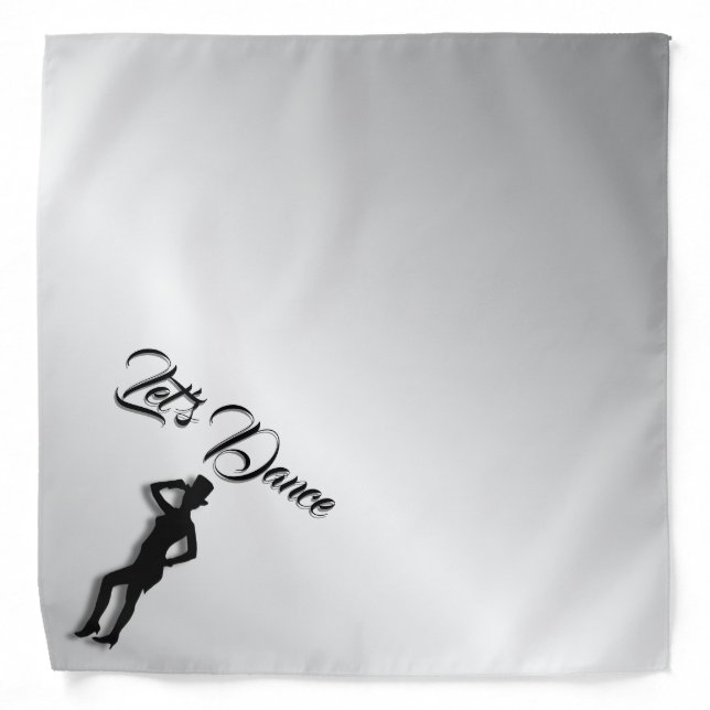 Tap Dancer Let's Dance Bandana (Front)