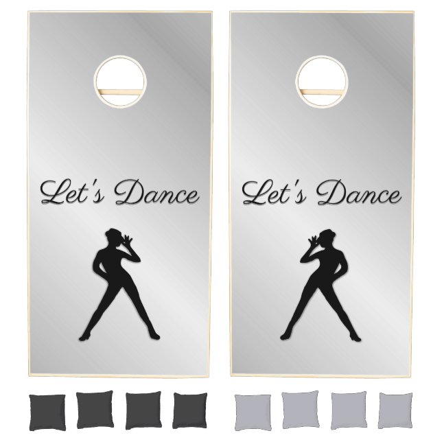 Tap Dancer Let's Dance Cornhole Set (Set)