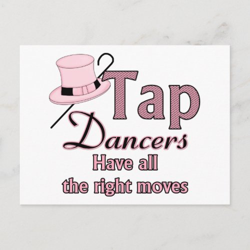 Tap Dancers 2 Postcard