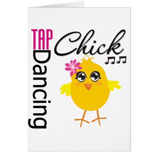 Tap Dancing Chick Cards (Front)