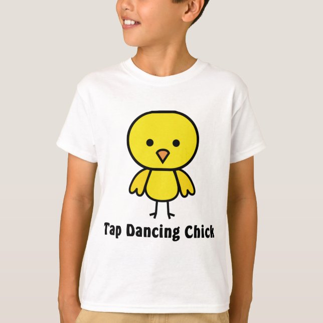 Tap Dancing Chick T-Shirt (Front)