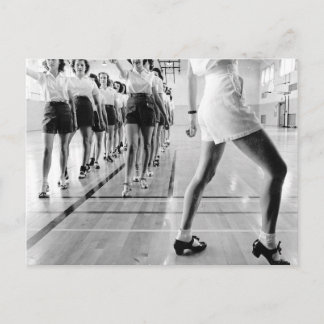 Tap Dancing Class, 1942 Postcard