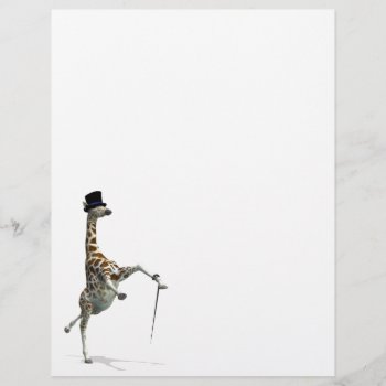 Tap Dancing Giraffe by Emangl3D at Zazzle