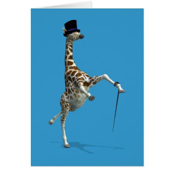 Tap Dancing Giraffe by Emangl3D at Zazzle