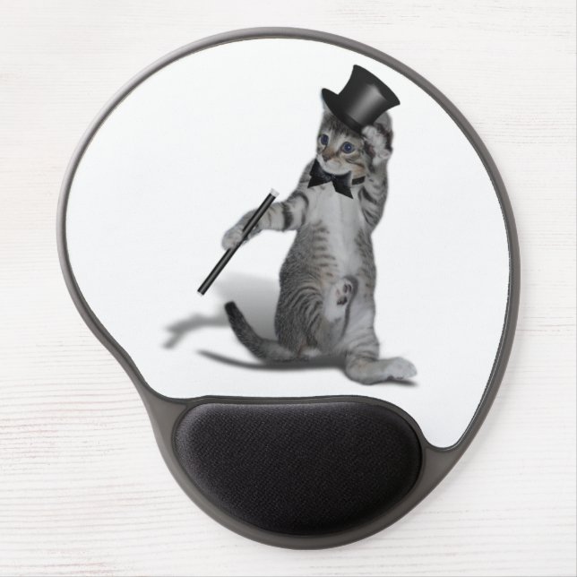 Tap Dancing Kitten Gel Mouse Pad (Front)