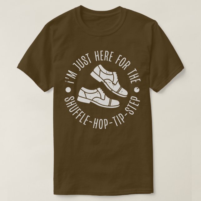 Tap Dancing Shoes Men Women Tap Dancer T-Shirt (Design Front)