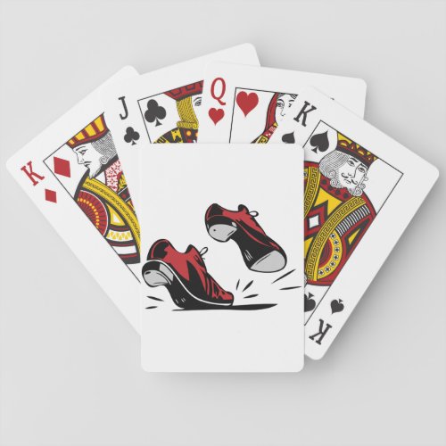 Tap Dancing Shoes Poker Cards