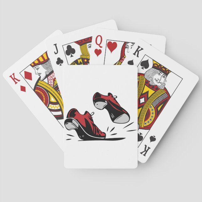 Tap Dancing Shoes Poker Cards (Back)