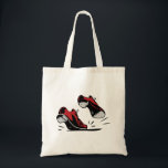 Tap Dancing Shoes Tote Bag<br><div class="desc">Show your pride for your accomplishments in tap dancing.  It will catch everyone’s attention!</div>