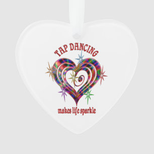 Tap Dancing Sparkles Ornament