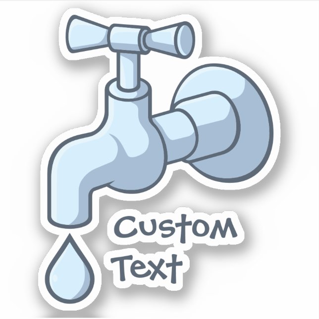 Tap Dripping Sticker (Front)