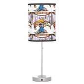 Tap Out Wrestlers Table Lamp (Back)
