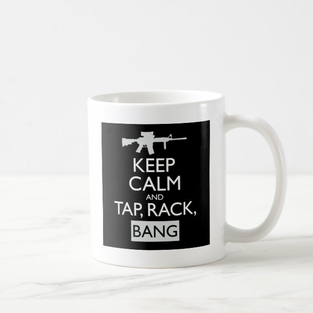 Tap, Rack, BANG Coffee Mug (Right)