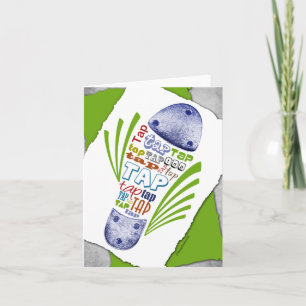 Tap Shoe - Card