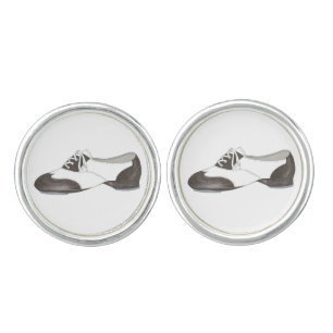 Tap Shoe Dance Studio Teacher Gift Tapdance Cufflinks