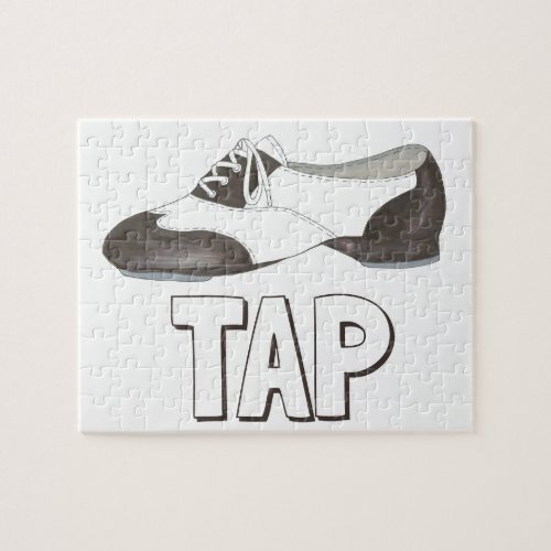 TAP Shoe Dance Teacher Dancer Tapdance Gift Jigsaw Puzzle