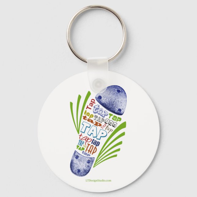Tap Shoe - Keychain (Front)
