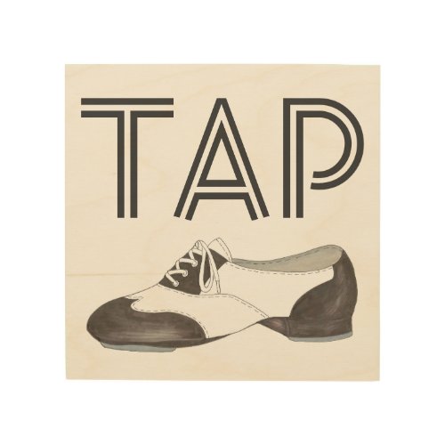 Tap Shoe Print Dance Teacher Dancer Tapdance Gift