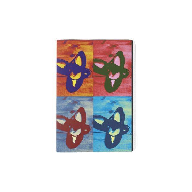 Tap Shoes Pop Art Passport Holder (Front)
