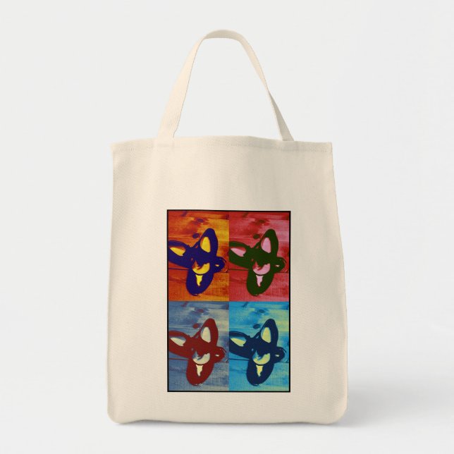 Tap Shoes Pop Art Tote Bag (Front)