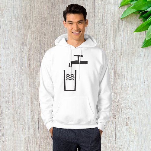 Tap Water Symbol Hoodie