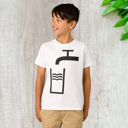 Tap Water Symbol T_Shirt