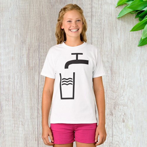 Tap Water Symbol T_Shirt