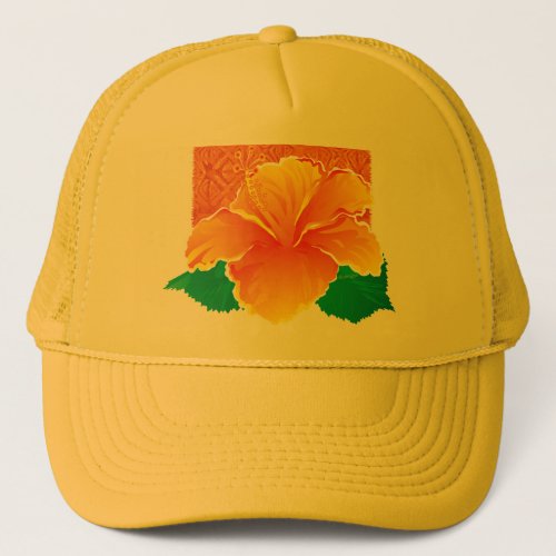 Tapa Hibiscus Hat
