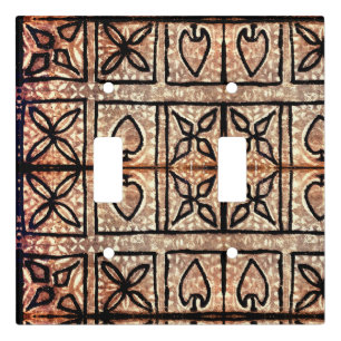 Tapa Tiki Light Switch Cover