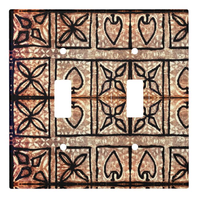 Tapa Tiki  Light Switch Cover (Front)