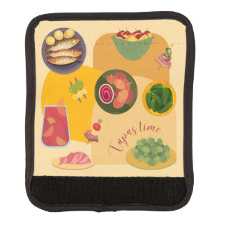 Tapas Time Luggage Handle Wrap