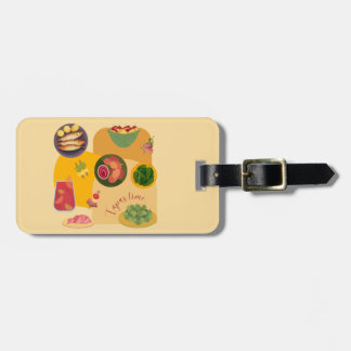 Tapas Time Luggage Tag