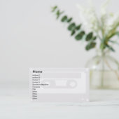 Tape - Business Business Card (Standing Front)