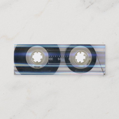 Tape Cassette Business Card