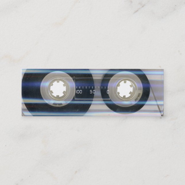 Tape Cassette Business Card (Front)