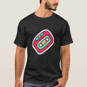 Tape Cassette Music 70's 80's And 90's Vintage 3 T-Shirt