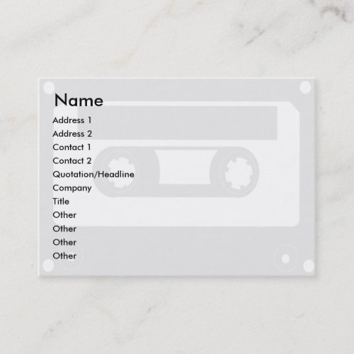 Tape - Chubby Business Cards
