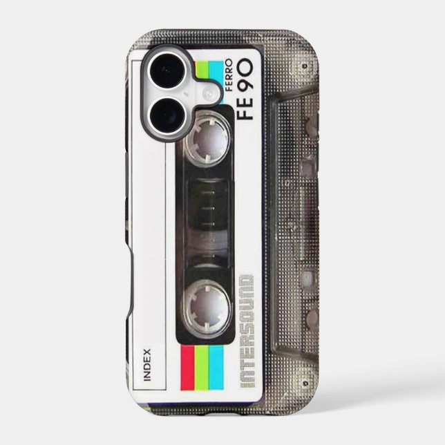 Tape Deck Iphone Case (Back)