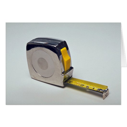 Tape for measuring objects cards (Front Horizontal)